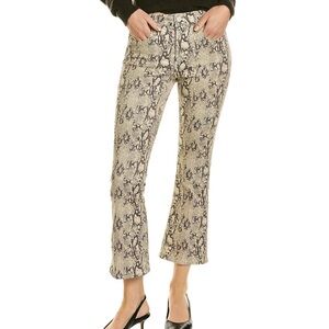 SOLD 🩷FRAME DENIM | le crop mini boot snakeskin print